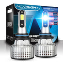 9006 Led Headlight Bulbs 72W 10000LM Headlamp Conversion Kit Easy To Install