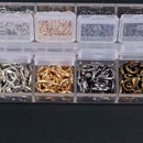 120pcs Lobster Clasps and 840pcs Jump Rings DIY Accessories for Jewelry