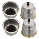 4Pcs Recessed Stainless Steel Cup Drink Bottle Holder For Marine Boat Rv Fo