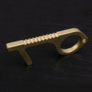 Portable Hand Hygiene Brass Door Opener Elevator Handle Key Press Elevator Tool