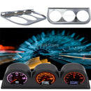 Universal 52mm Gauge Mounting Bracket Gauge Panel Triple Gauge Dash 12V