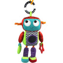 Baby Plush Mobile Musical Rattle Toys Android Robot Baby Hanging Toys for N