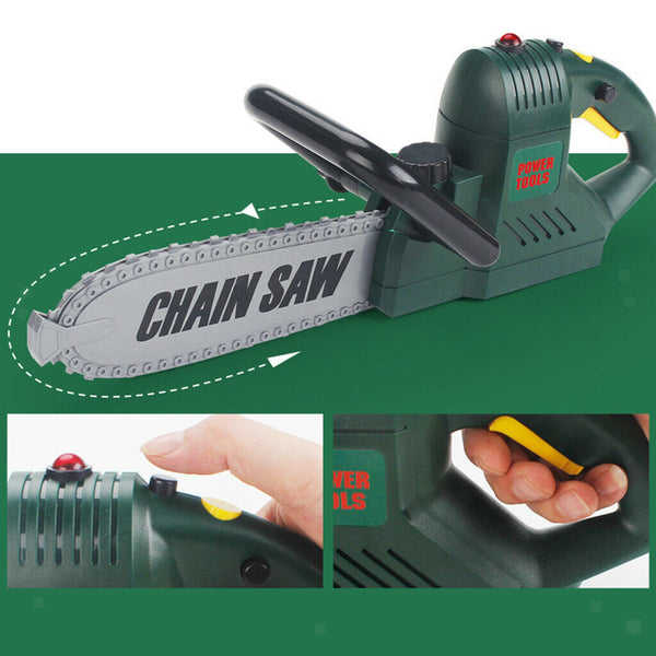 Role Play Children Chainsaw DIY Yard Maintenance Hand Power Tool Dress Up