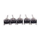 5pcs 12V Heavy Duty Toggle Flick Switch ON/OFF Car Dash Light Metal SPST 12