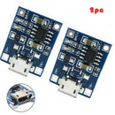 2PCS 1A 5V TP4056 Lithium Battery Charging Module USB Board Electronic Compon Gw