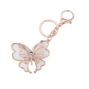 Creative Zinc Alloy Rhinestone Keychain Crystal Purse Bag Key Chain Ring