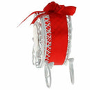 Metal Carriage Gift Box Gift Box Decoration - red + white
