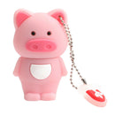 128M Cartoon Adorable Pig Pen Flash Drive Storage Memory Stick USB 2.0