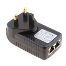 48V 0.5A PoE Power Injector PoE Power Supply Switch Wall UK Plug Adapter