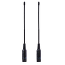 2 x Dual-band 144/430MHz NA-701 SMA-Male Radio Antenna for Yaesu 6 7 8R