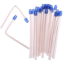 100pcs Dental Aspirator Tube Disposable Saliva Ejector Low Volume Suction Ti_