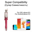 Extendable Selfie Stick Remote Bluetooth Tripod Camera Shutter For Mobile Phone