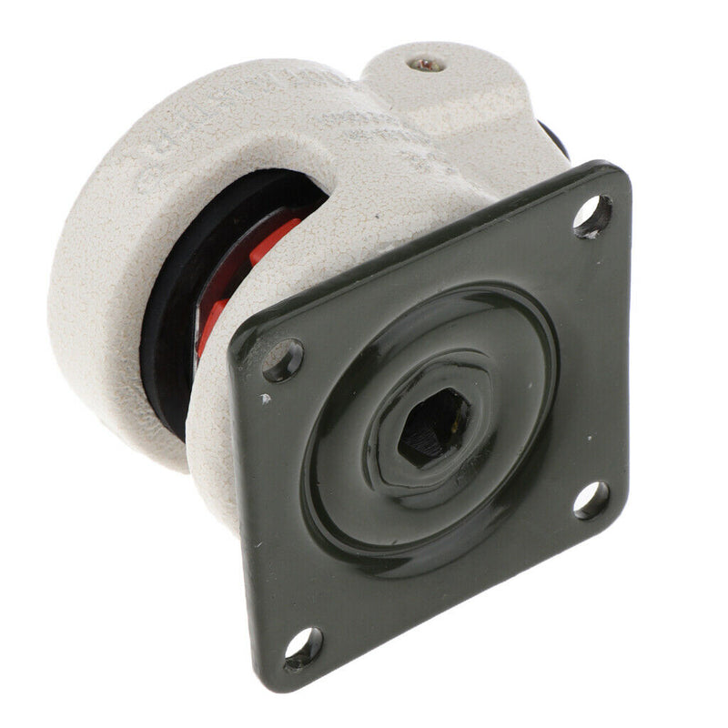 Foot Master Nylon Alloy Wheel Low Profile Leveling Caster Low Noise