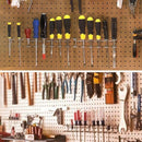 Pegboard Hooks with Basket Assortment Home Storage Hooks System Peg Board T