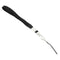 Wrist Flat Braid Cord Choker for Smartphone Black 22 cm X1R4