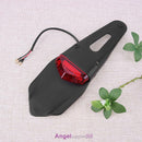 Universal Motorcycle Trial Bike LED Brake Stop Rear Tail Light (Red)