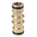 1pcs 5/8 "Connector Garden Irrigation Brass Bidirectional Quick Connect Adapte3C