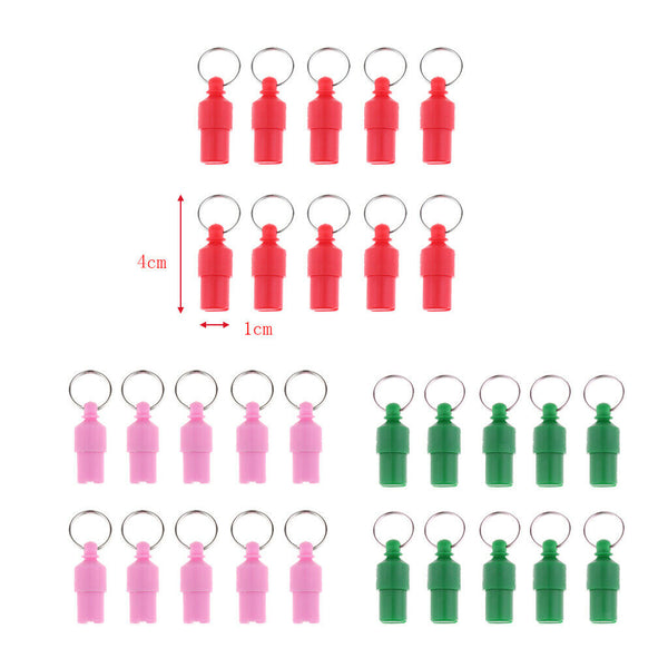 20pcs Pet ID Tags. Plastic, Personalized Dog & Cat Pet Identification, Durable &
