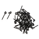 50x Lengthened Stainless Bait Screws With Ring for Carp Hair Rigs Hooks Carp