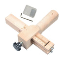 Wood Adjustable Strip and Strap Cutter Craft Tool Leather Hand Cutting Tool