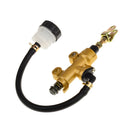 Motorcycle Rear Foot Brake Master Cylinder Hydraulic Brake Pump Reservoir Ropes