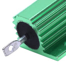 Chassis Mounted 100W 2 Ohm 5% Aluminum Case Wirewound Resistor Green Z3G5