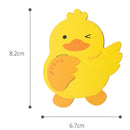 50pcs lollipop paper card cute duck paper cards candy sugar decor kids giftsOZ