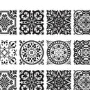 20pcs Self-Adhesive Mosaic Waterproof Floor Wall Tiles Stickers