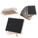 12 Mini Blackboard Place Card Holder Easel Party Wedding Chalkboard Table Number