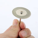 10Pcs Accessories 35mm Diamond Cutting Disc for Metal Grinding Wheel Disc M