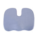 Coccyx Orthopedic Memory Foam Seat Cushion for Chair Car Office Home Grey