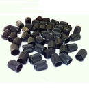 20 Pack Black Tire Stem Valve Caps, Dustproof Tyre Cap for Cars, SUVs, Bike