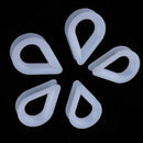 10Pcs/Pack Docking Yacht Boat Marine Nylon Rope Thimble 5/8"