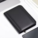 Padfolio PU Leather A5 Portable Business Portfolio Folder with Calculator f