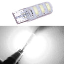 10pcs T10 5630 W5W Silica Gel 6MSD LED Car Interior Light Reading Bulbs