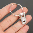 20Pcs Stainless Steel Strong Hanging Window Curtain Rod Clips Rings Hook Clamp