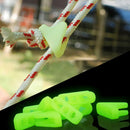 1 Pcs Noctilucent Camping Tent Lock Cord Rope Fastener Guy Line Tensioners Tool