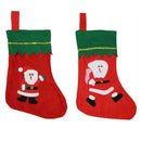 Christmas Tree Santa Claus Snowman Sock Kids Gift Bag Decoration Ornaments