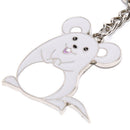 2020 Mouse Enamel Keyring Keychain Metal Key Holder Souvenir Bag Pendant Gift JR