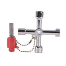 1pc Key Wrench Cross Switch Alloy Universal Square Wrench Tool For CupboardD Cy