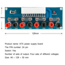 24 Pins Atx Benchtop Board Computer Pc Power Supply Breakout Adapter Module A7I3