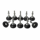 10pcs M8 Adjustable Lathe Leg Thread Type levelling Feet Furniture Glide Pad New