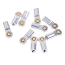 10 Pcs M3 Metal Ball Head Holder Tie rod end For RC Climbing Car White