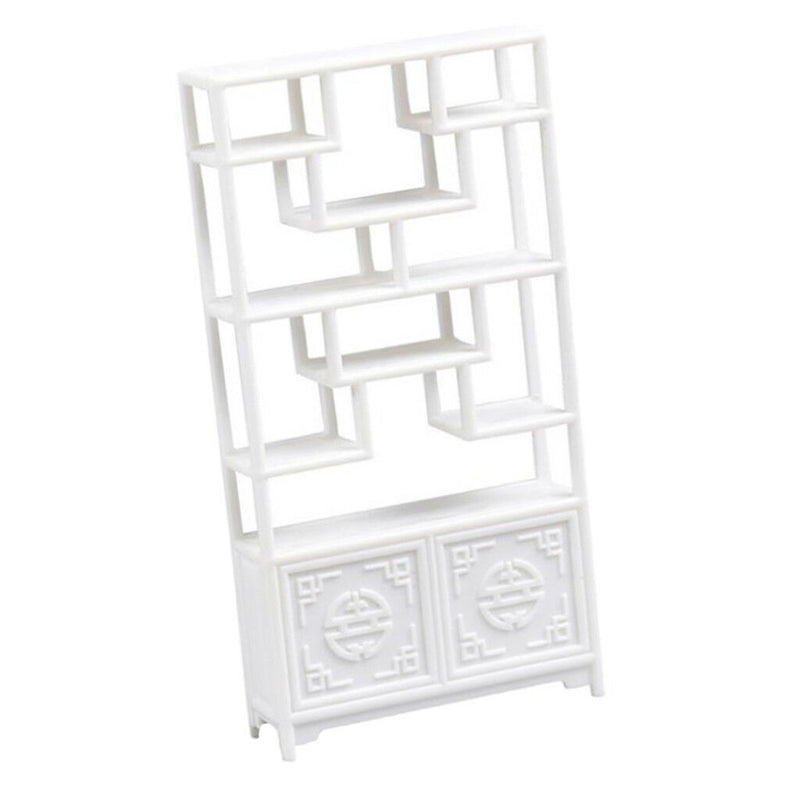 Home Furniture DIY Scenery 1/25 Scale Rack Shelf Shelves Plastic Mini Scene
