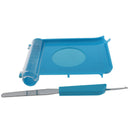 Plastic Practical Pill Counting Tray Durable Pill Cutter Dispenser for Pharm BX