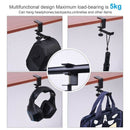 Universal Computer Headphone Holder Steel Black Headset Earphone Holder Sta R5L7