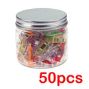 50pcs Plastic Wonder Clips Holder for DIY Patchwork Fabric Quilting Color random