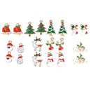Christmas Wholesale 20Pcs Mix Unique Enamel Christmas Charms Pendants Crafts