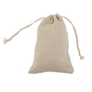 50 Pieces Burlap Jute Drawstring Pouch Gift Bags Wedding Xmas Sack 10x14cm