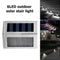 4pcs Stainless Steel 6LED Solar Stair Light Outdoor Garden Path Street Lamp A